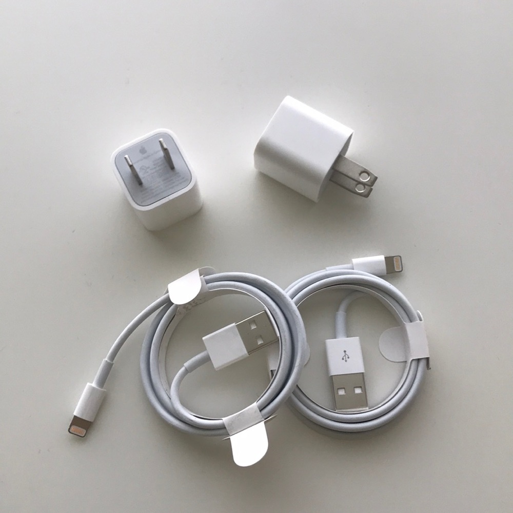 Lightning to usb cables with 5w power adapter